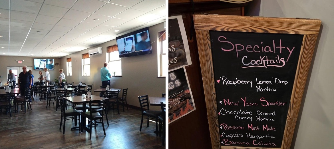 Josif's Bar & Grill Menu