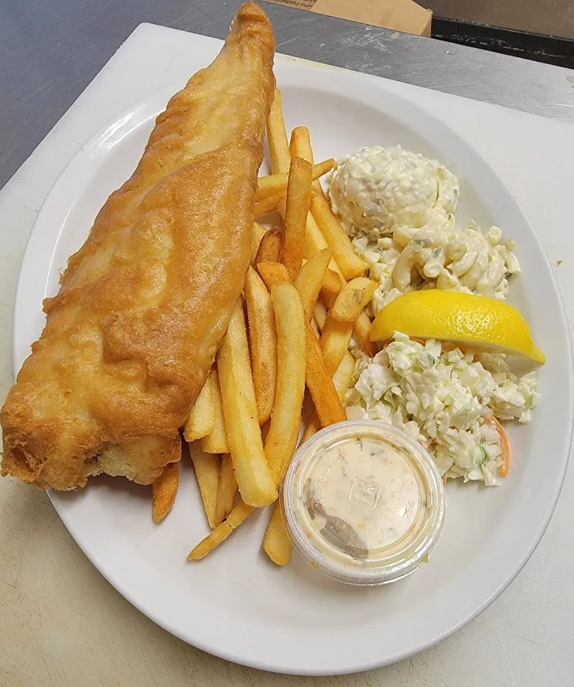 Beer Battered Haddock Fish Fry